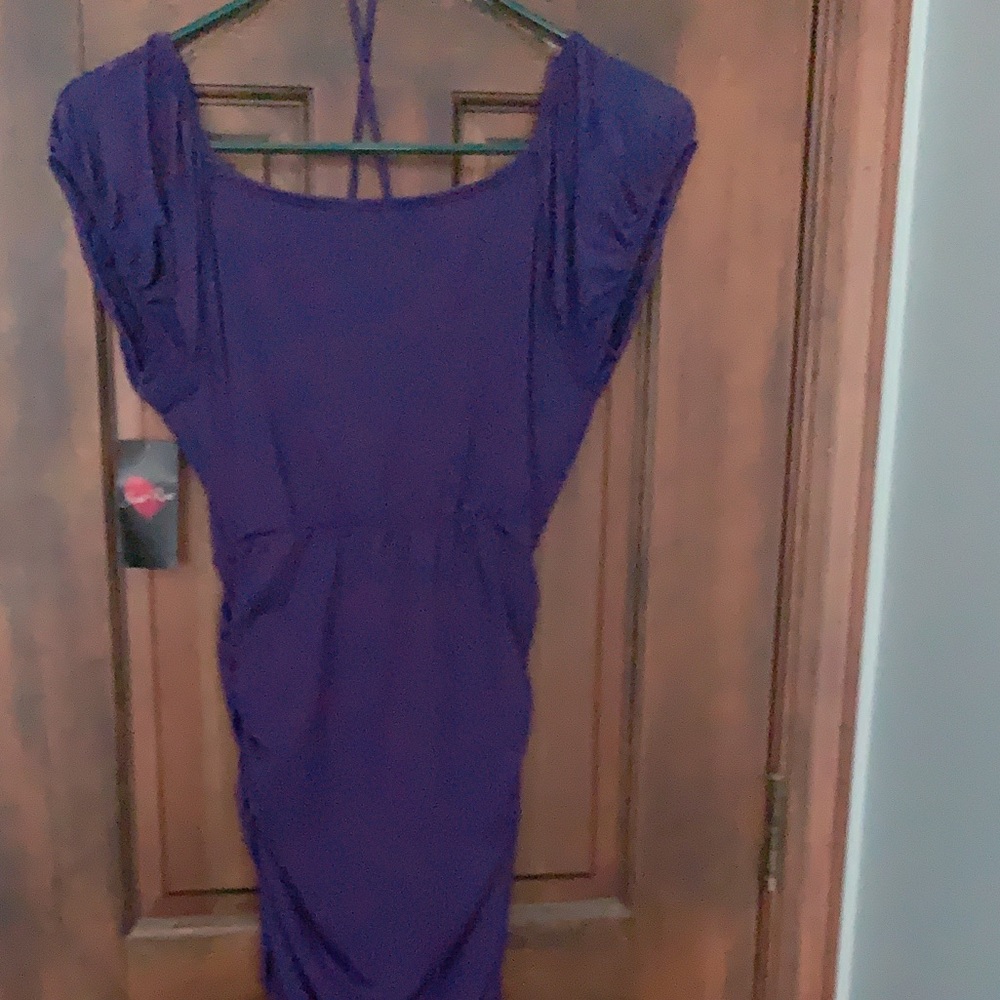 Sexy purple dress NWT